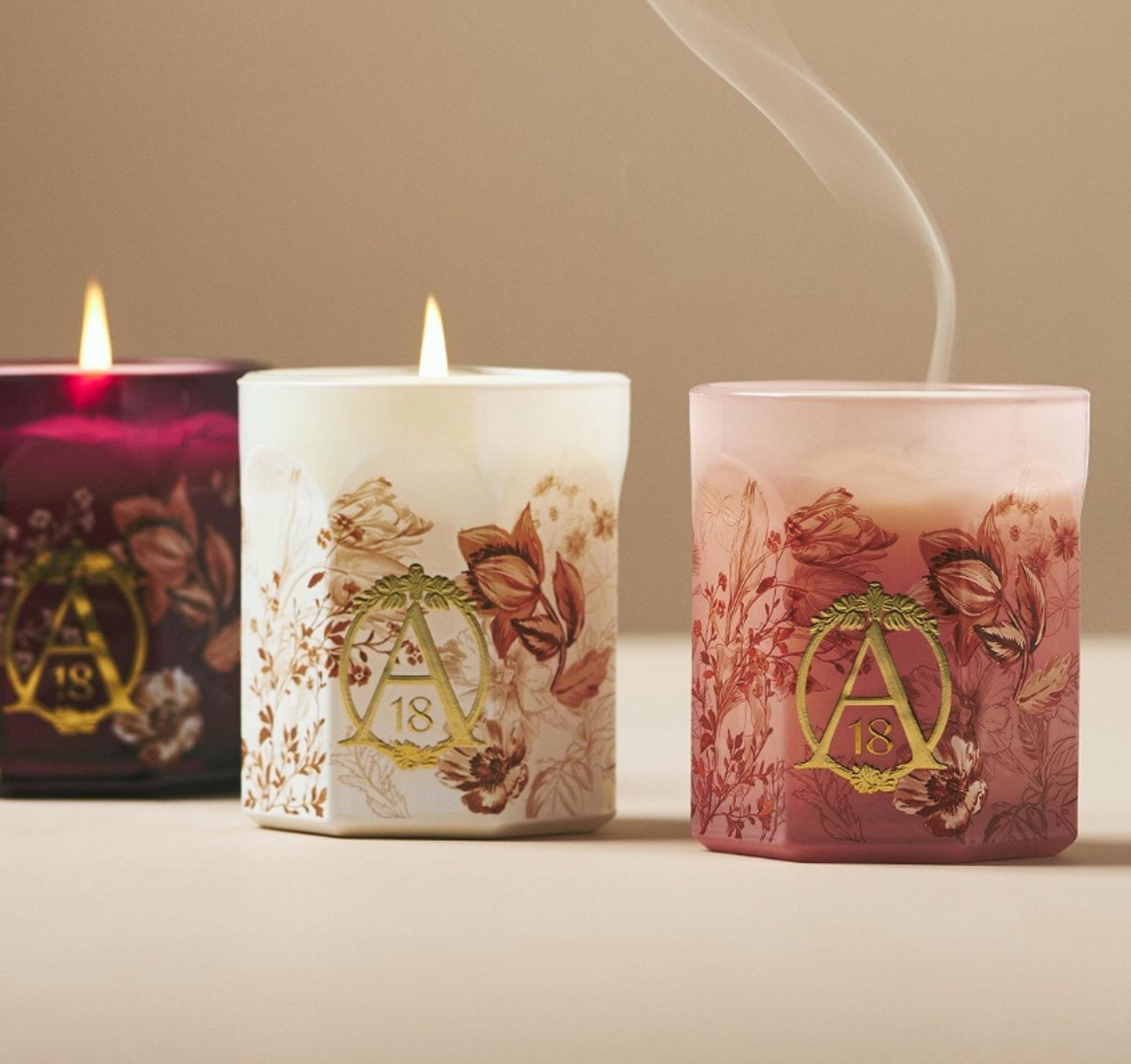 Apothecary 18 for anthropologie candle discovery set