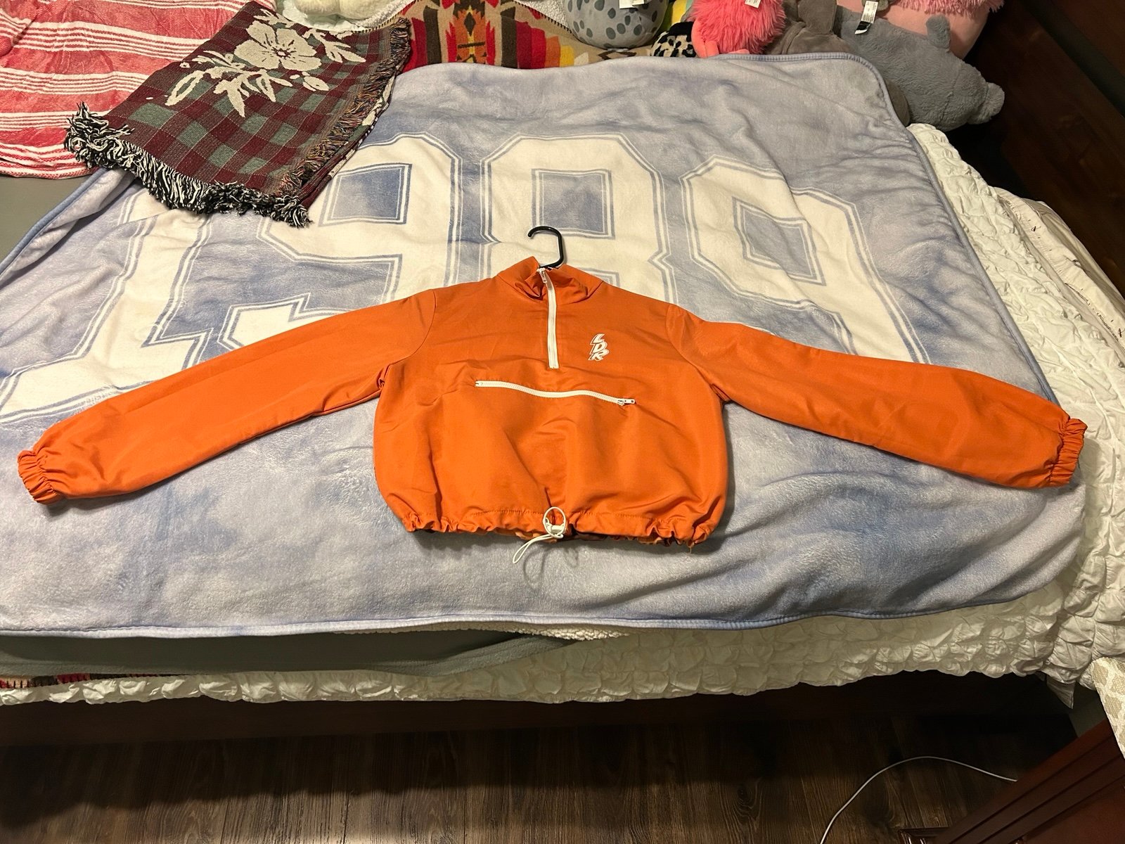 Lana Del Rey NFR cropped windbreaker