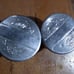 Vintage white gold cufflinks