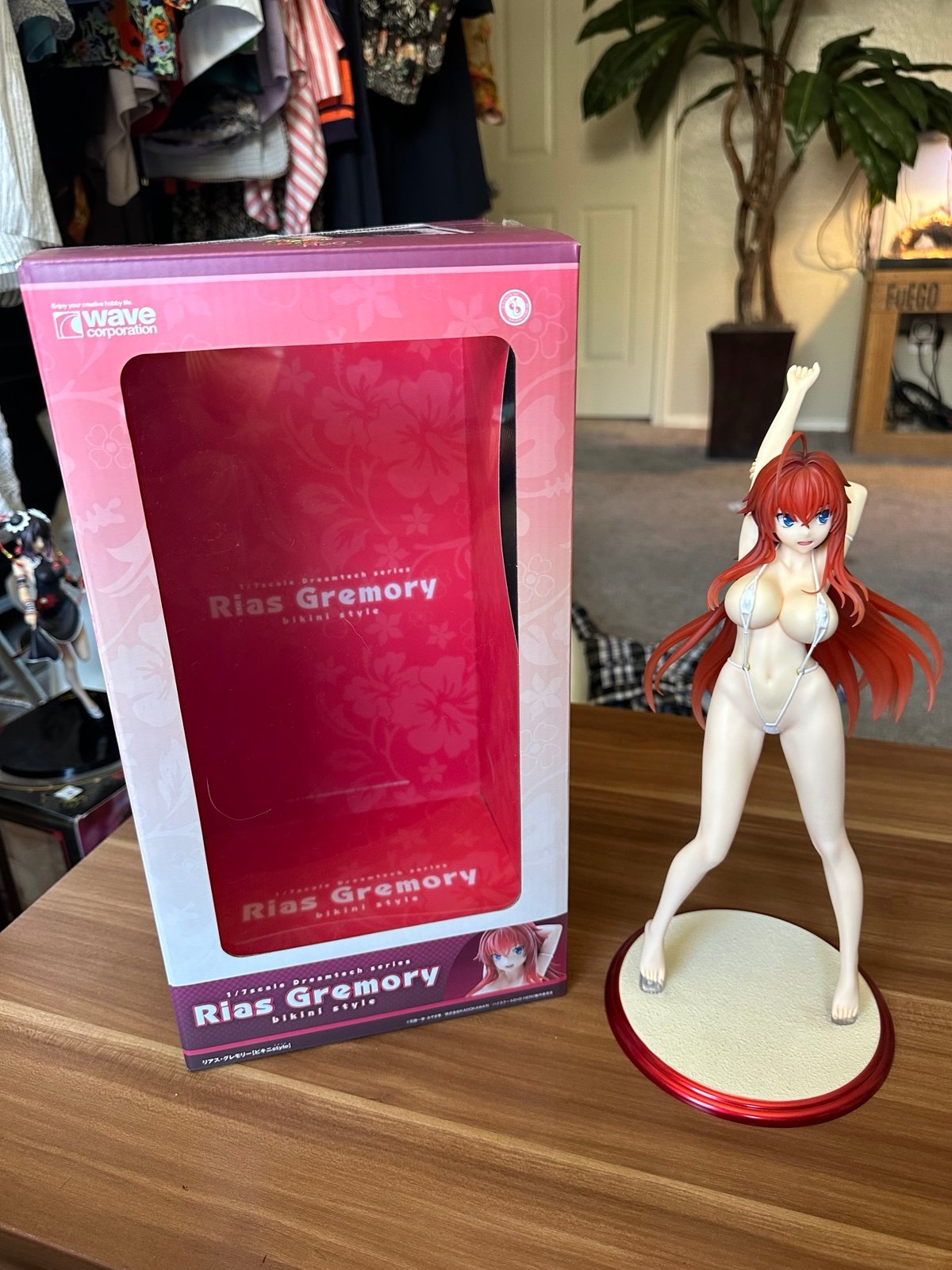 Wave Dream Tech Highschool DxD HERO Rias Gremory Bikini Style 1/7 Figure DT-211