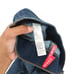 Spanx Women XS Cropped Flare Jeans Blue Medium Wash Raw Hem Shaping 20231R NEW