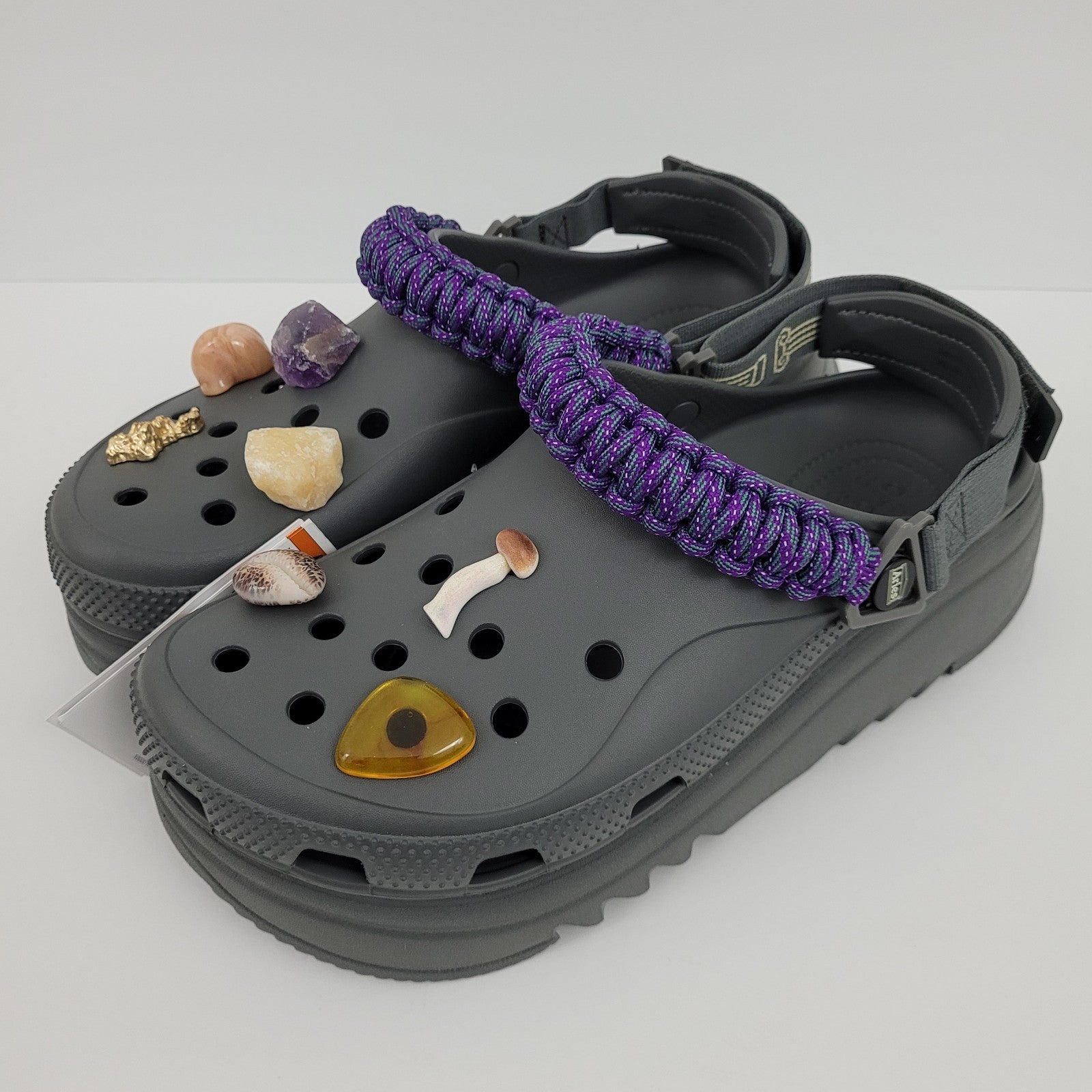 Aries x Crocs Hiker Xscape Clogs Slate Grey Mens 11