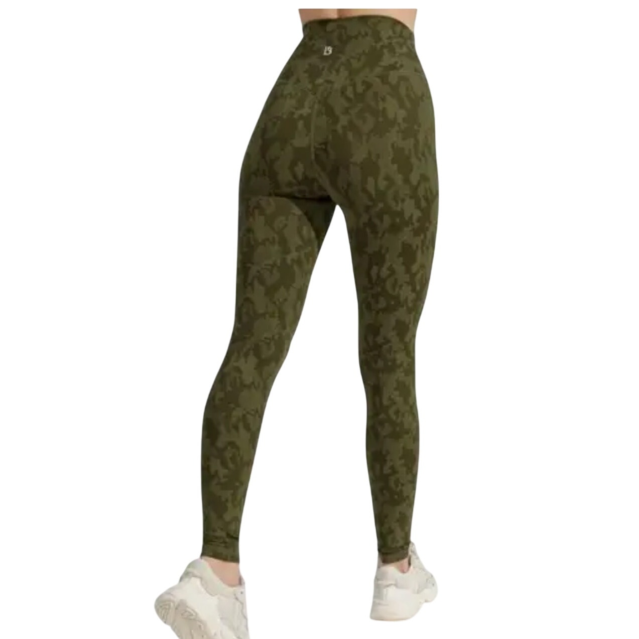 NWOT BuffBunny Confidential Collection High Rise Green Camo Leggings Size Small
