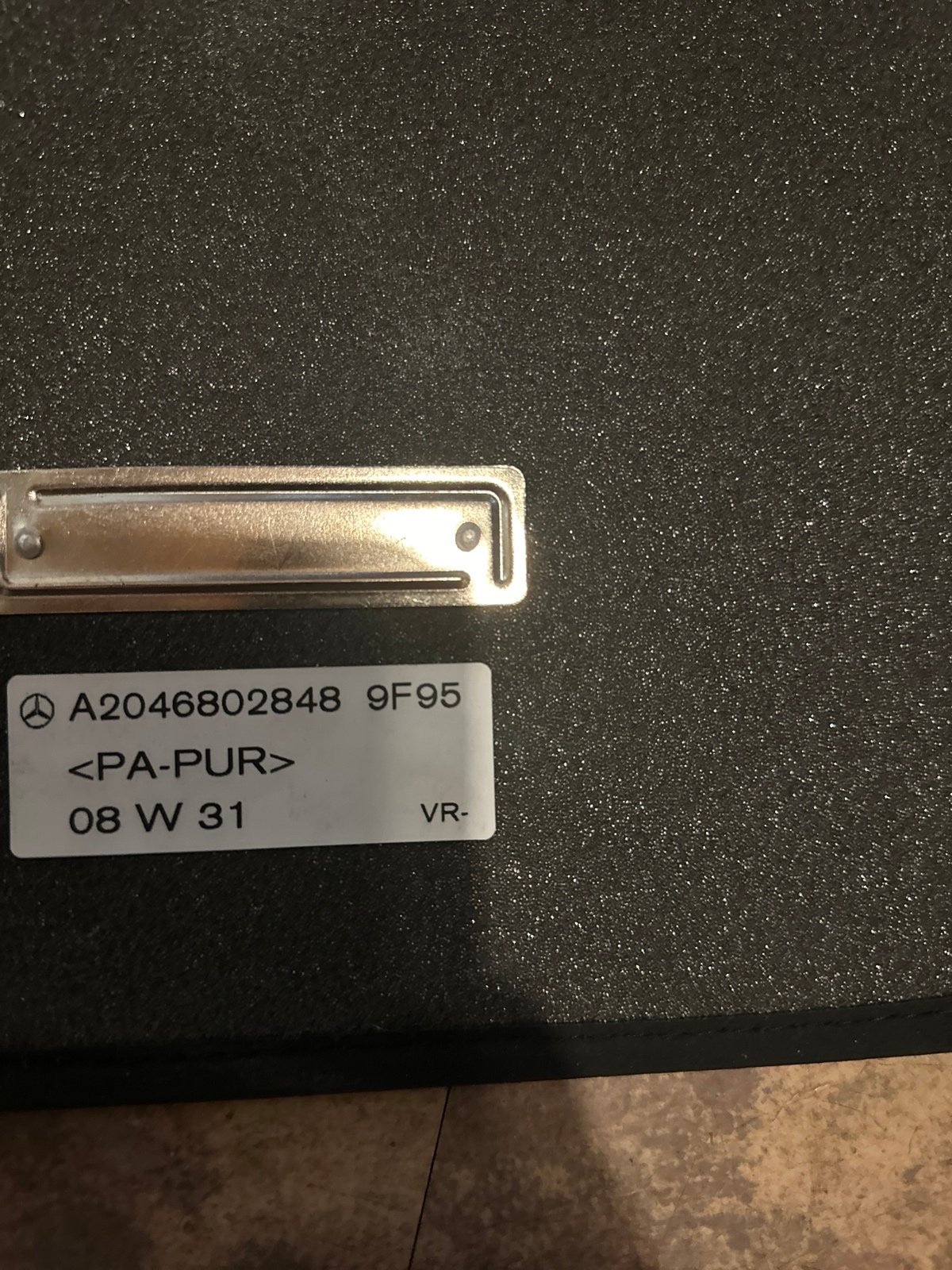 2009 Mercedes-Benz C Class OEM Floormat set