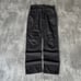 Vintage Y2K Faded Black Cargo Tech Double Knee Pants