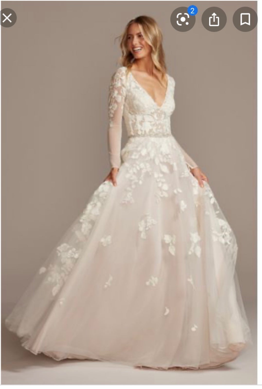 David’s Bridal Wedding Dress