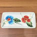 TABLETOPS Gallery Arielle Handpainted Flowers Salt & Pepper Shaker Tray Set. New