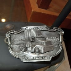 Vintage Truckers Belt Buckle