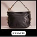 Coach Brown Patent Leather Zoe Hobo (12735)