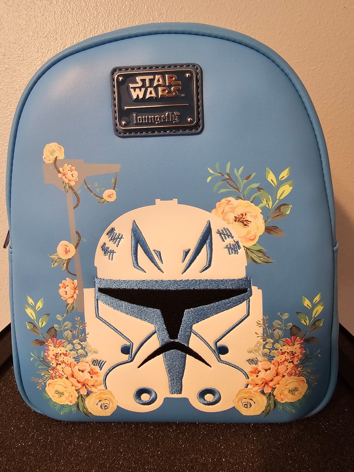 STAR WARS CAPTAIN REX FLORAL MINI BACKPACK LOUNGEFLY