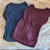 Lot of 9 maternity tops, sweater, hoodie. Latched Mama, a:glow, Isabel Maternity