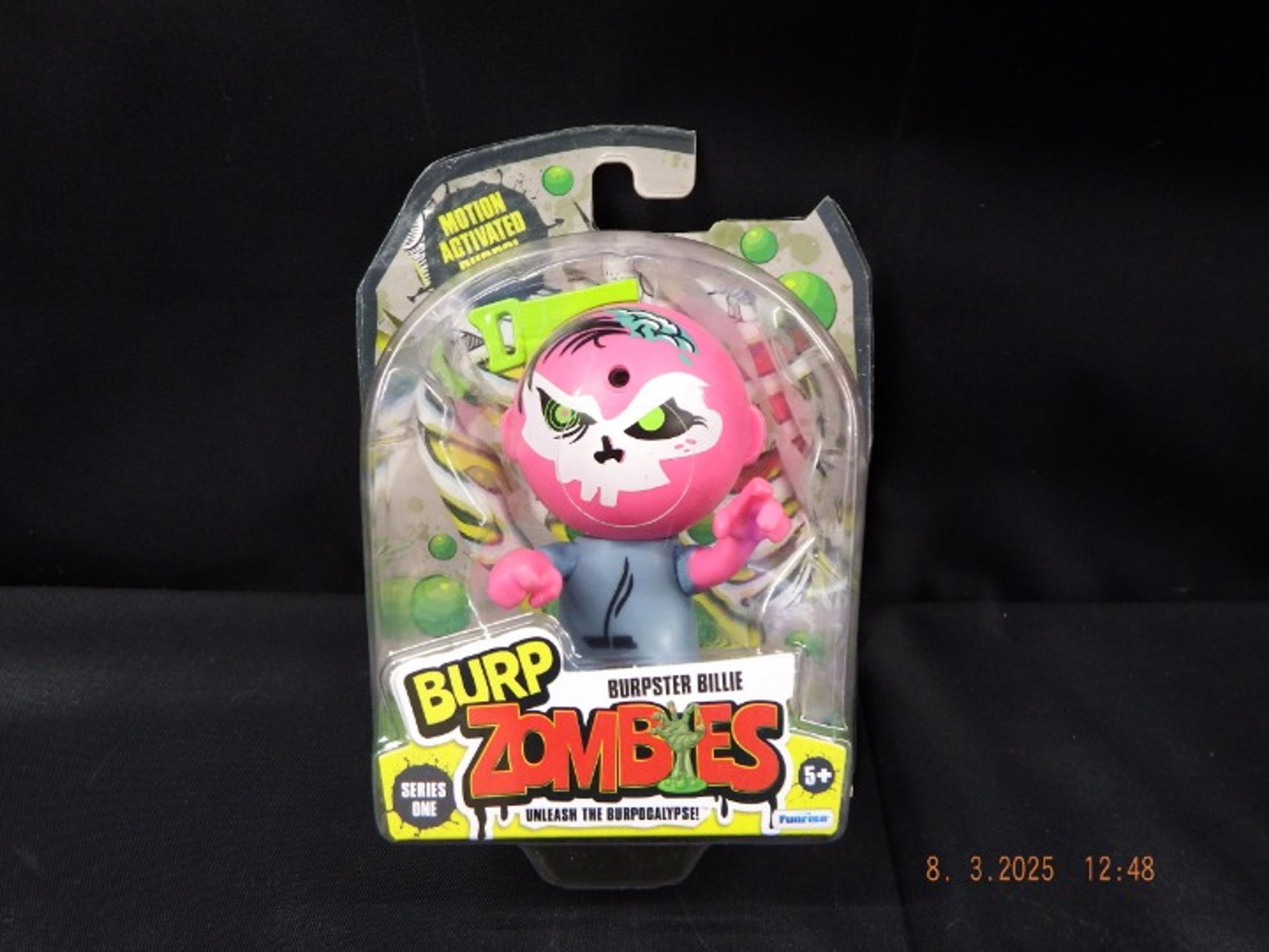 Funrise Burp Zombies Series 1 Burpster BillieFigure Motion Activated BurpsB464