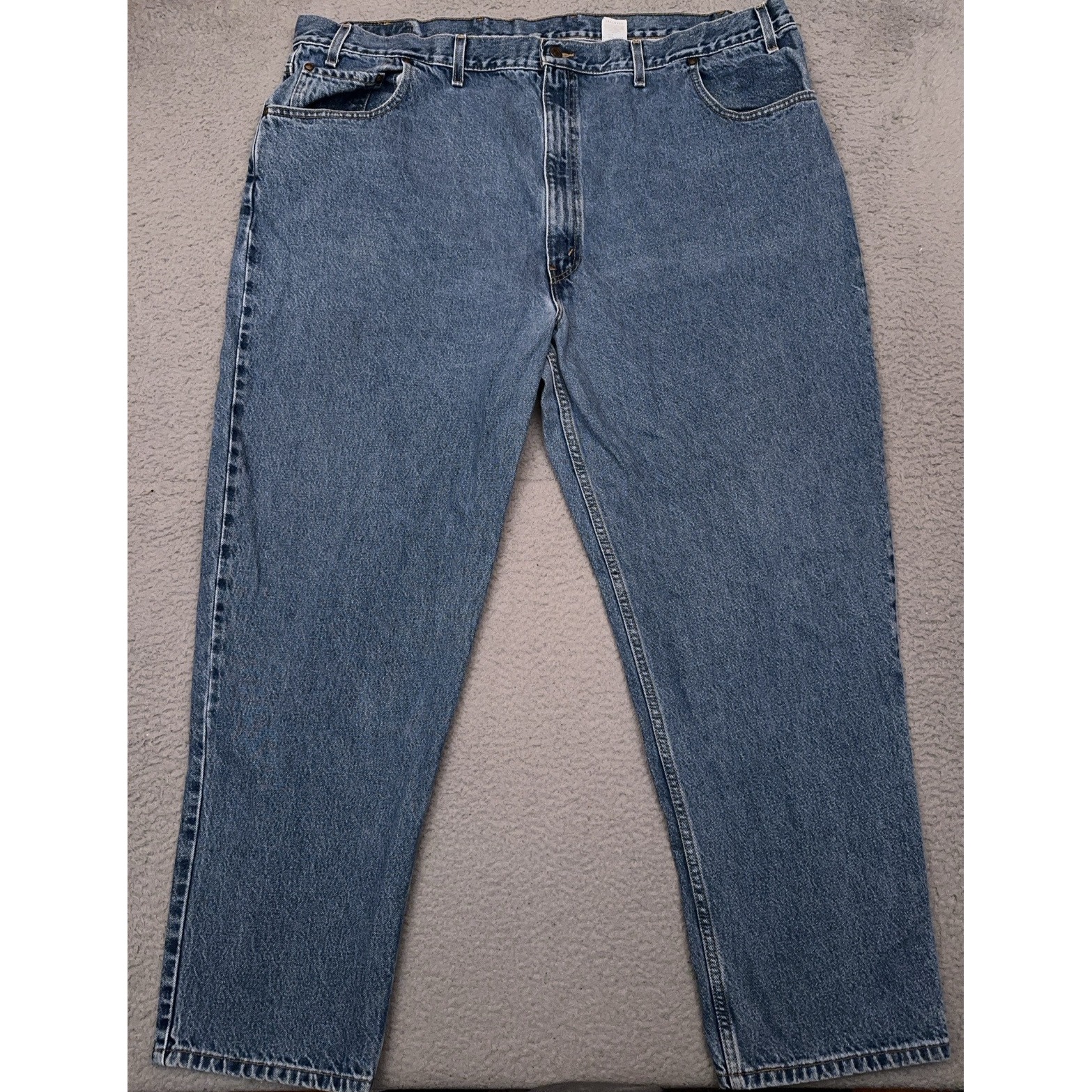 Vintage Y2K Levi's 545 Jeans Men's 48x32 Loose Fit Baggy Skater Brown Tab