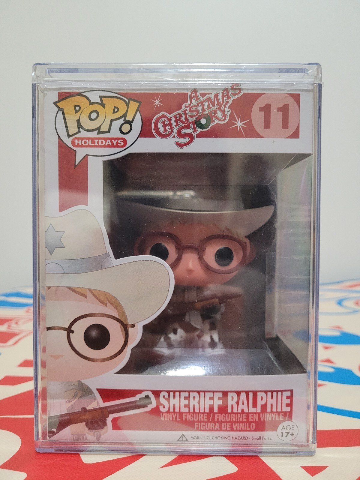 A Christmas Story Sheriff Ralphie Rare Vaulted Funko Pop #11 in Hard Stack