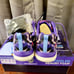Nwt Skechers Purple Comfort Flex Health Care Professional Shoe~