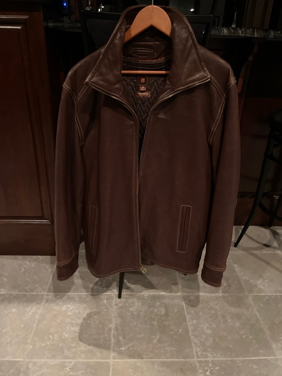 Men’s leather jacket