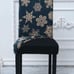 [6 Pk]Mecerock Snow Blue Chair Covers