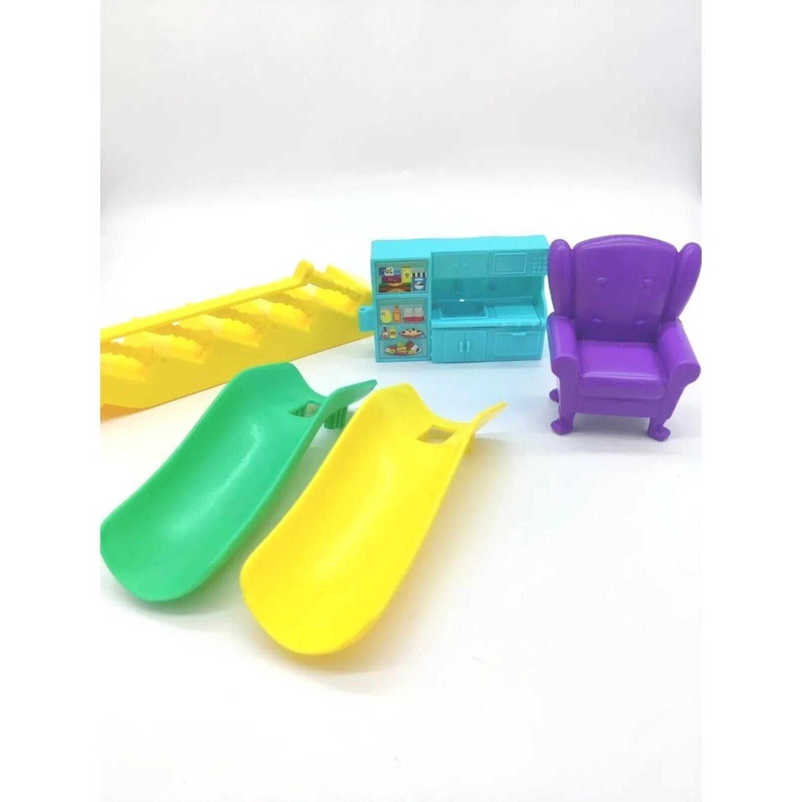 Disney Junior Muppet Babies Schoolhouse Replacement Pieces Chair Steps Slide Lot