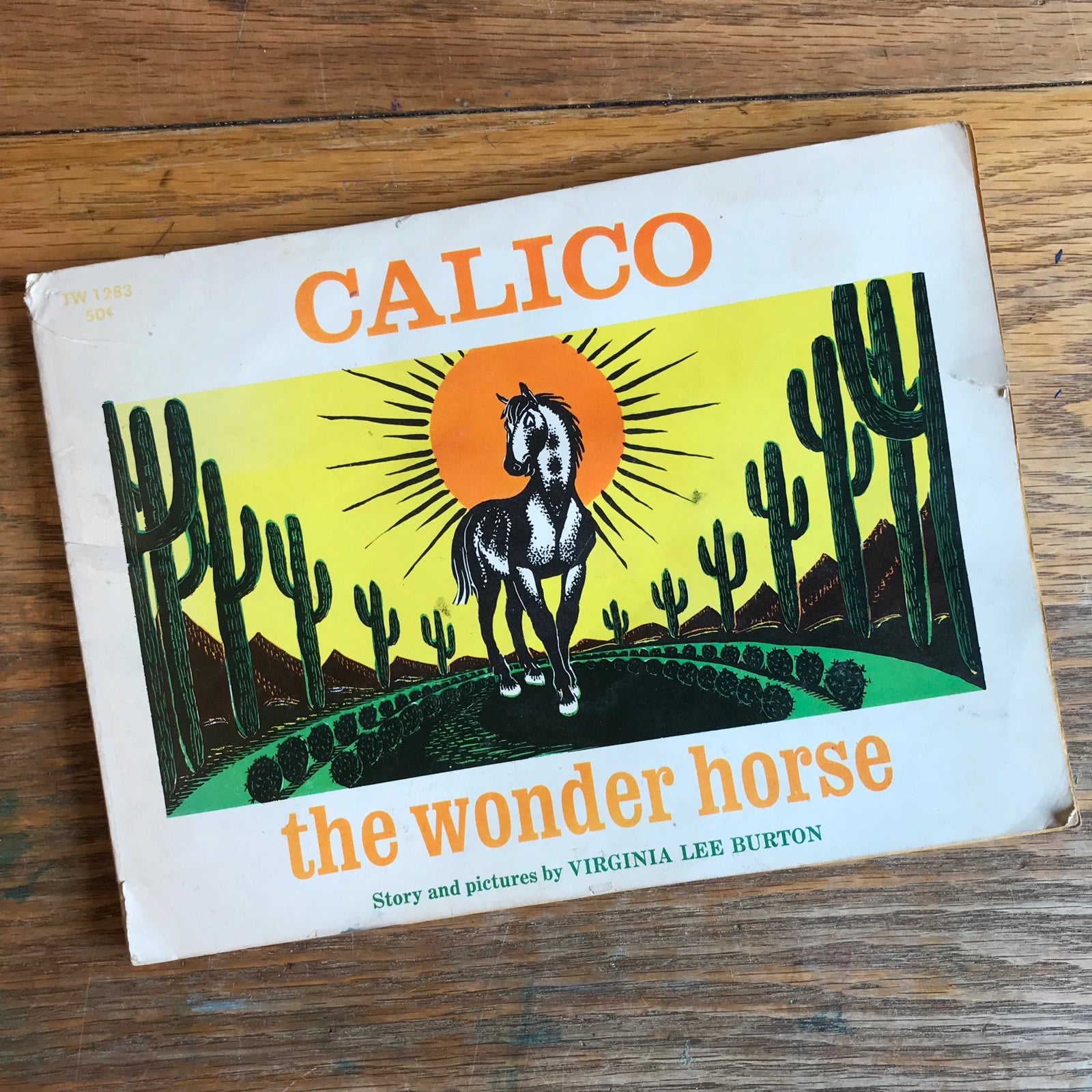 Vintage Calico the wonder horse Book
