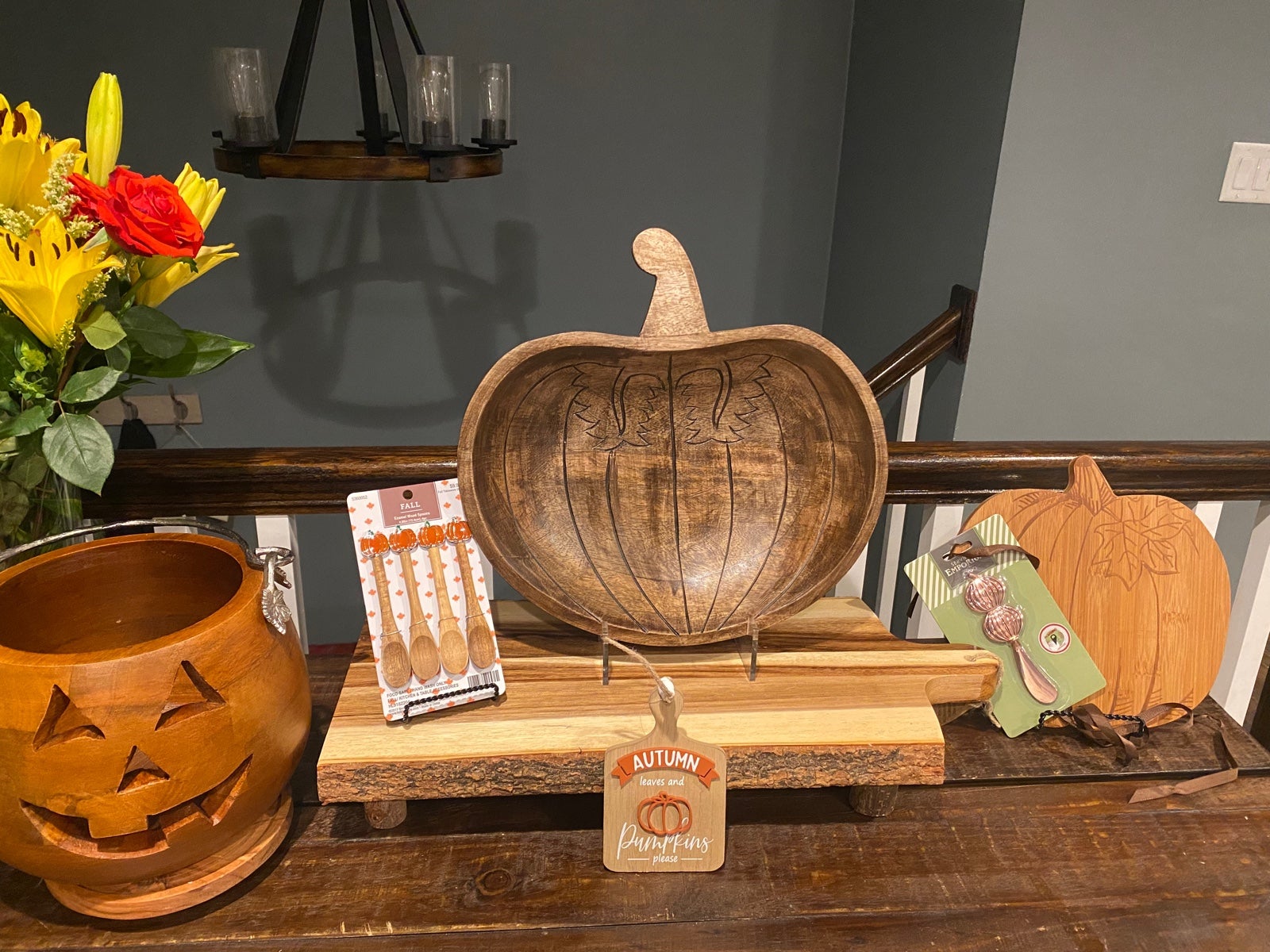 Wooden Pumpkin Bundle
