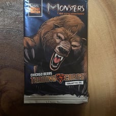 Monsters of the midway 2021 special edition Chicago bear football cards