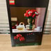 LEGO Botanicals Bouquet of Roses Artificial Flowers - Fake Red Roses Building Se