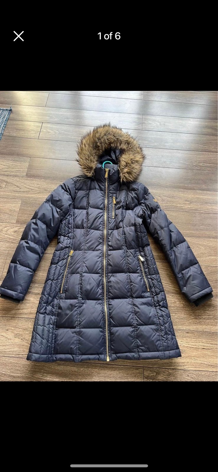Michael kors warm puffer coat