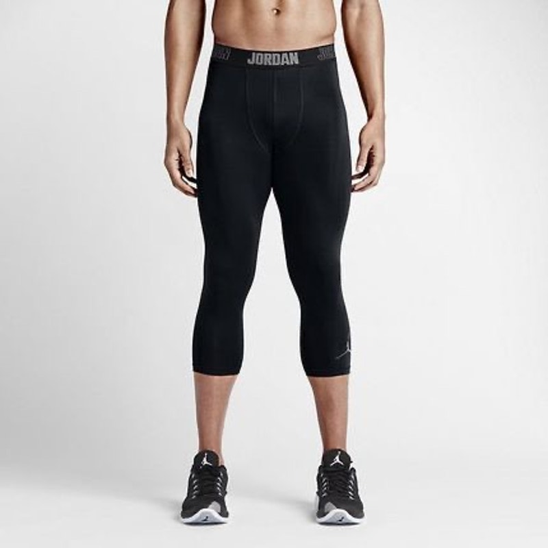 Nike Air Jordan 23 Pro Dry Tight Athleisure Casual Sports Gym Pants 642348-010