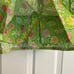 Vintage Lilly Pulitzer Women's Green Floral Print Skort, Size 4