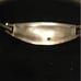 Sterling Vintage Shell Butterfly Inlaid Mexico Bangle Bracelet