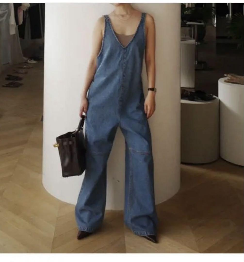 Denim overalls