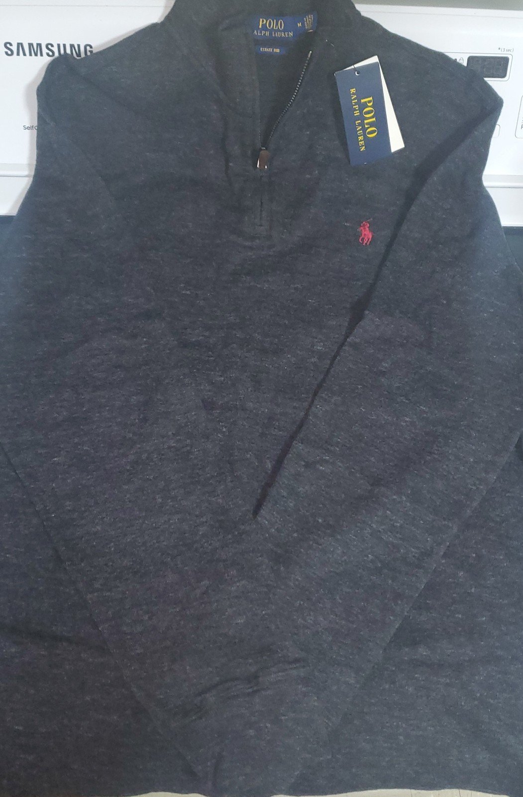 Ralph Lauren Halfzip Polo Sweater