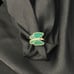 Beautiful Green Butterfly Ring Delicate Accent Jewelry Size 7