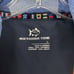 Southern Tide Navigational Fleece Vest Coral Red Navy Large