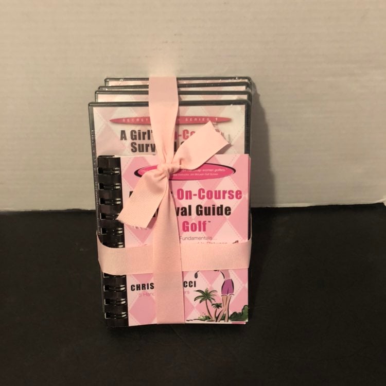 Girls on course survival guide golf set