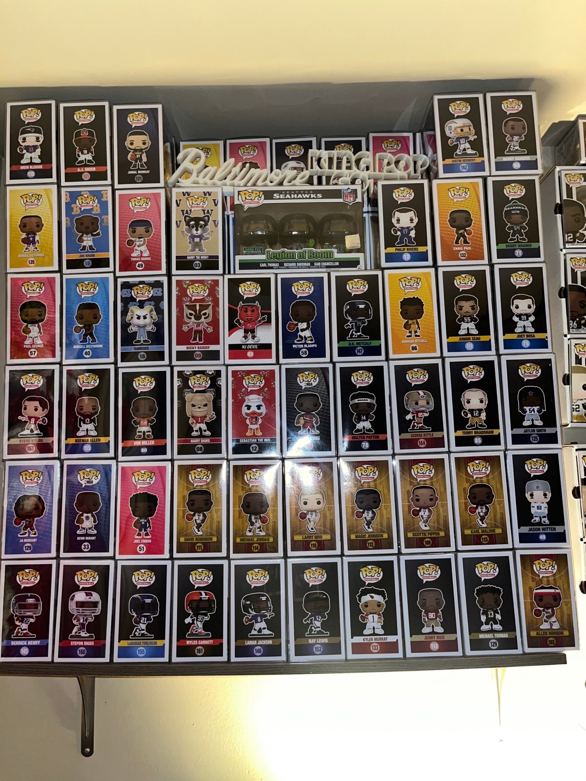 Looking to sell my entire funko collection mainly sports