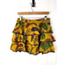 NWOT Farm Rio Womens Yellow Tropical Tapestry Mini Skirt Medium