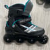 Rollerblade Macroblade 84W Women’s Inline Roller Skates Black And Blue Size 7