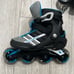 Rollerblade Macroblade 84W Women’s Inline Roller Skates Black And Blue Size 7