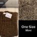 LuLaRoe One Size Mimi Solid Brown