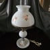 Set of 2 Vintage Hurricane Lamps