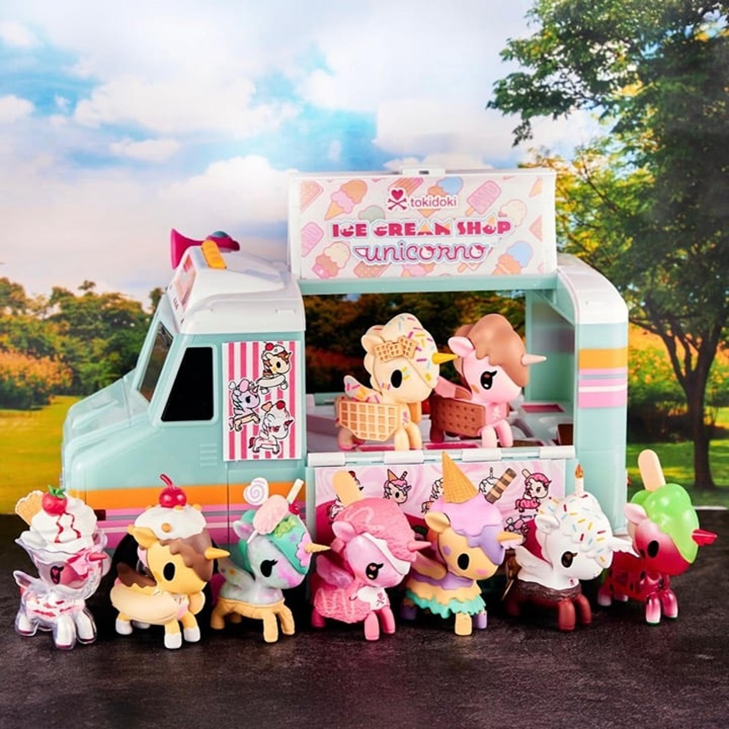 tokidoki Ice Cream Shop Unicorno Series Full Set w/Chaser