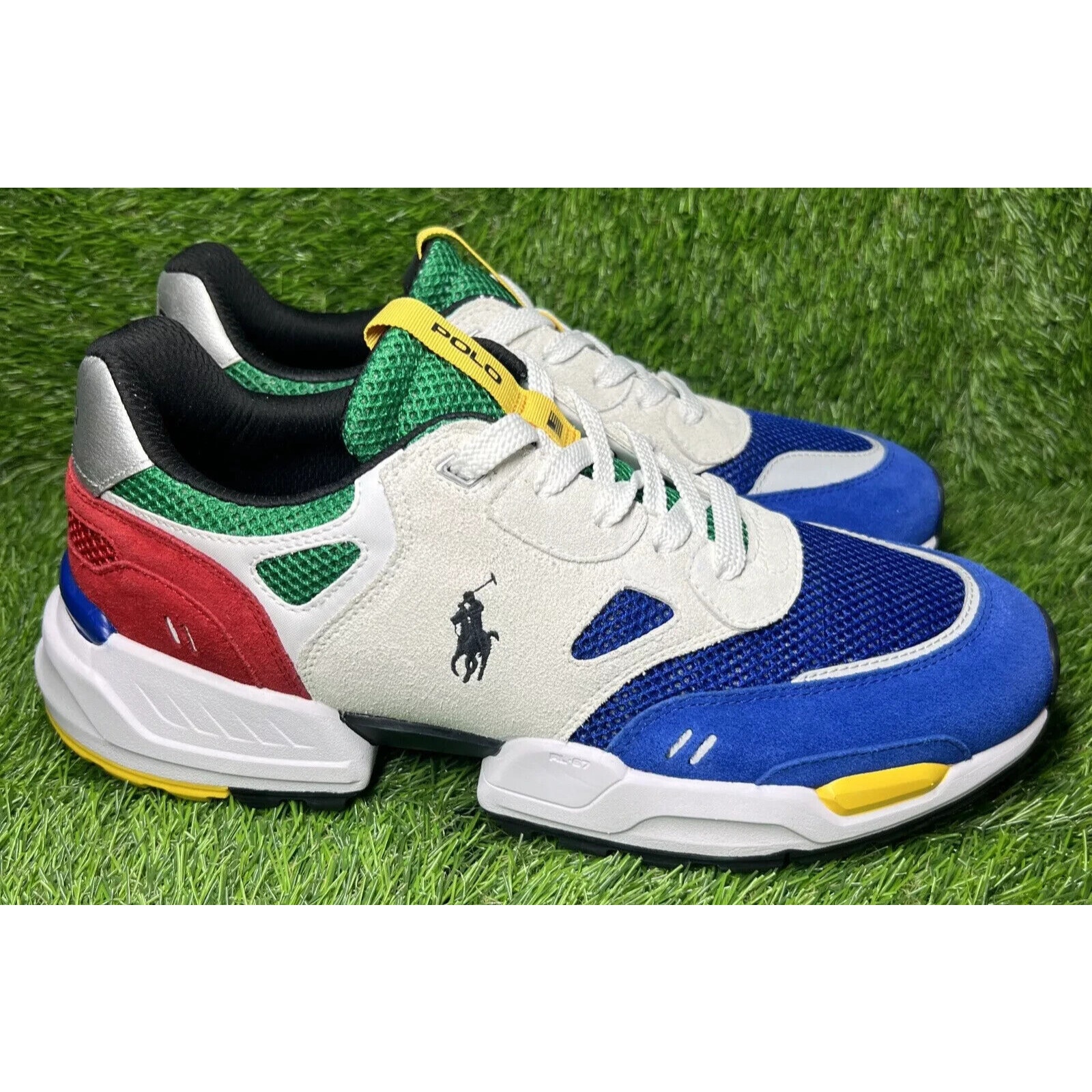 【メンズ】POLO RALPH LAUREN Jogger Color スニーカー Polo Ralph Lauren Jogger Suede Corduroy Men's Shoes