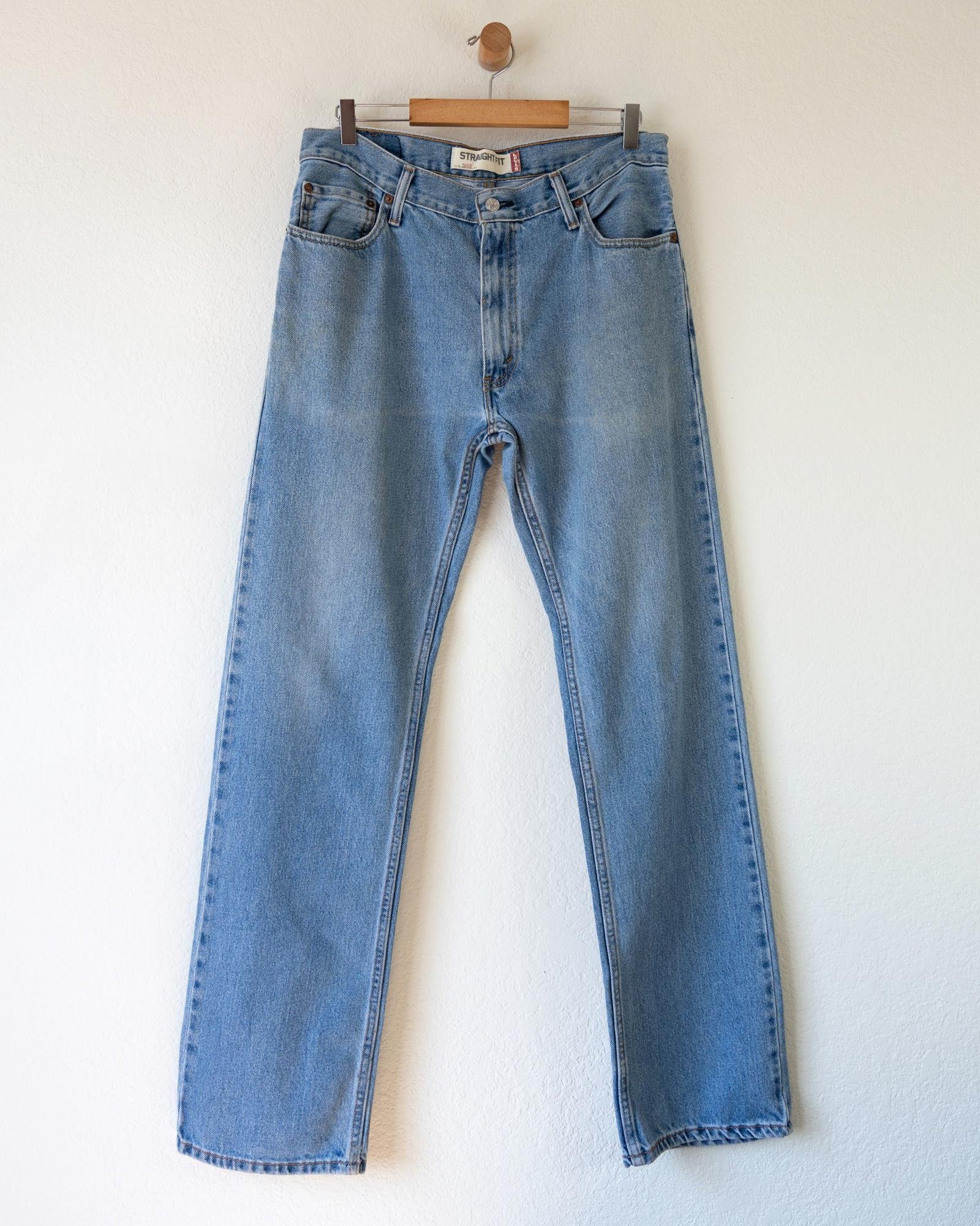 Vintage Levis 505 Jeans Faded Wash Straight Leg