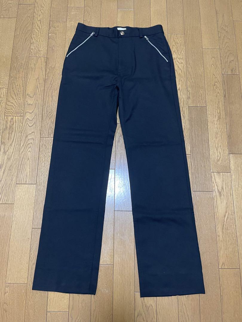 Stefan Cooke black zip pocket trousers