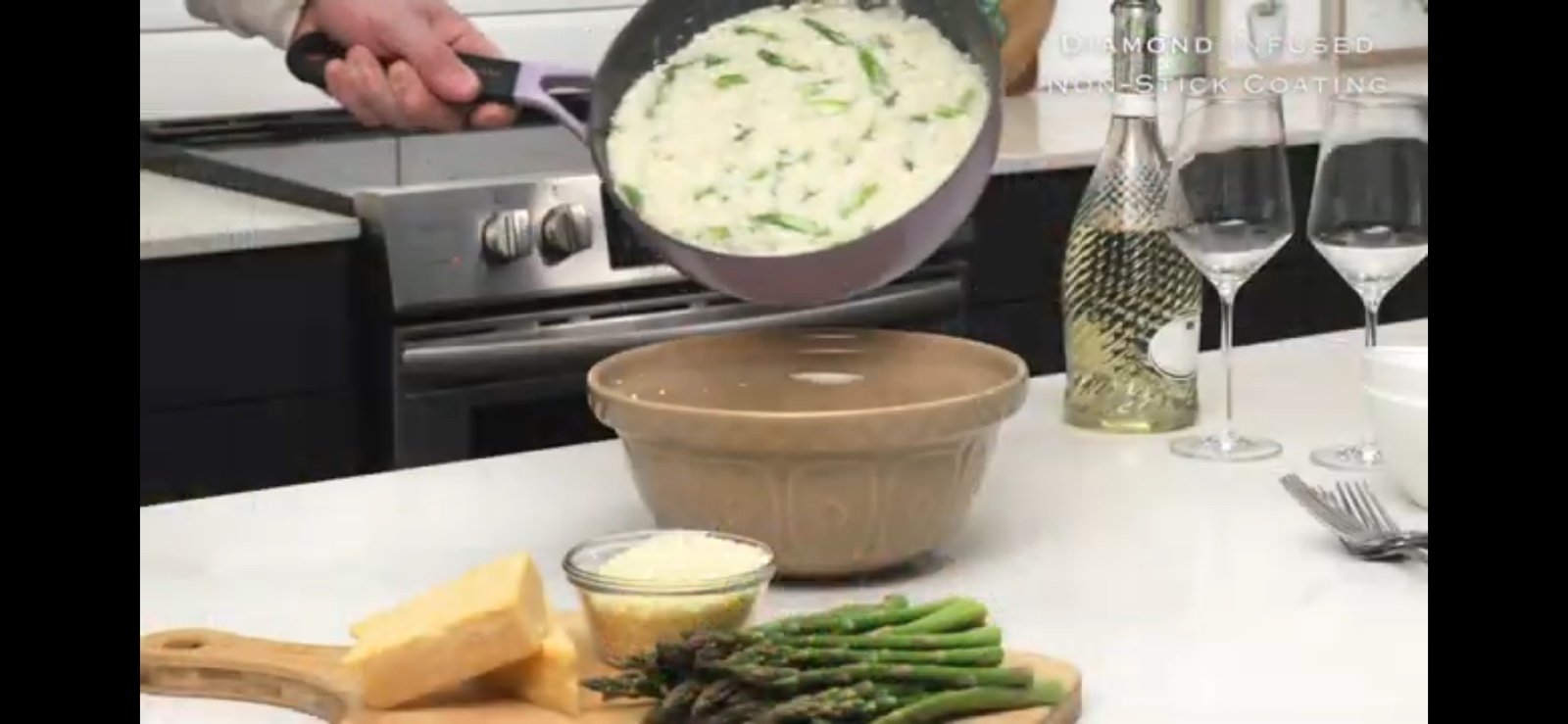 GreenPan SimmerLite 3-qt Covered Chef's Pan - Purple - NIB