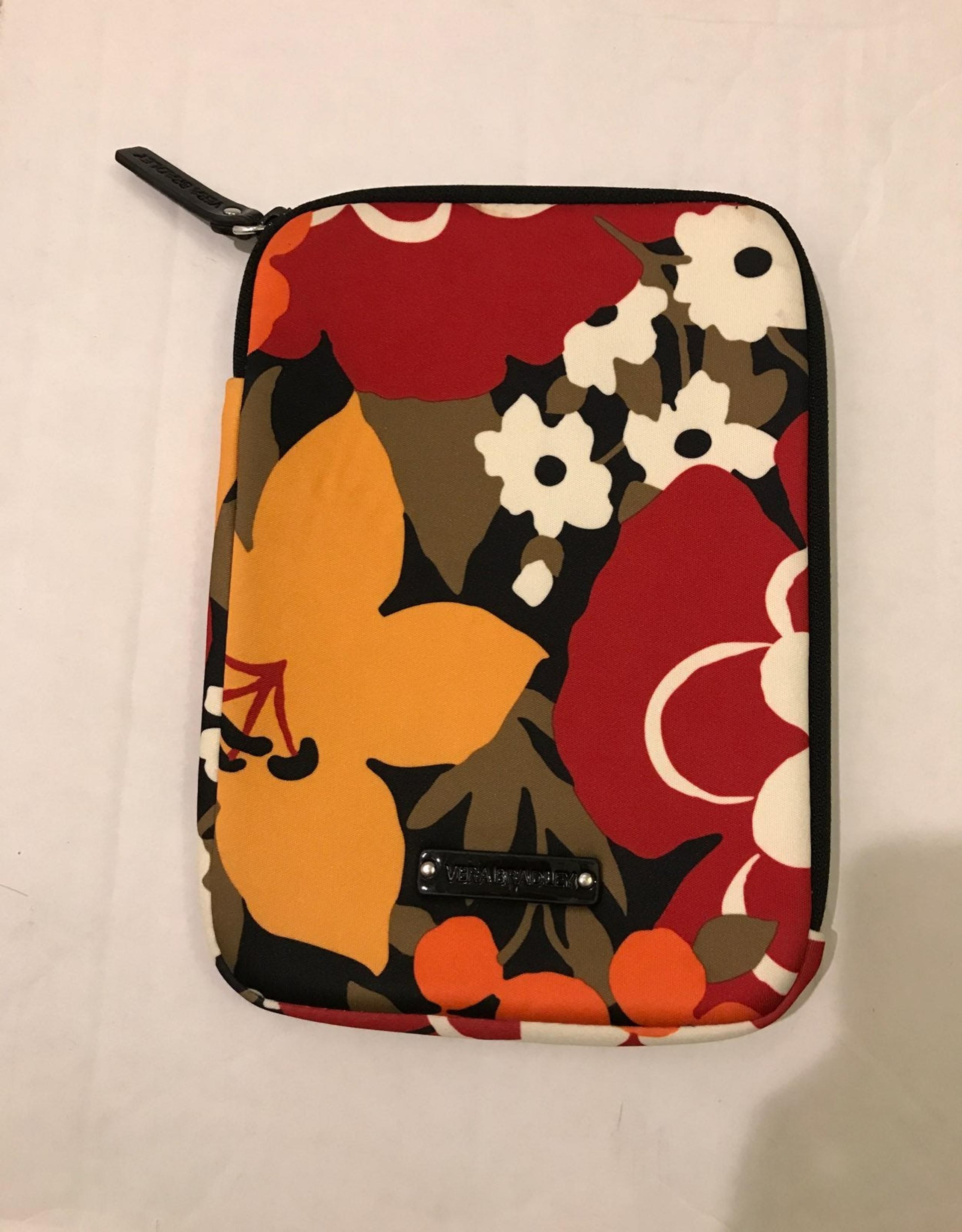 Vera Bradley neoprene tablet zipper case