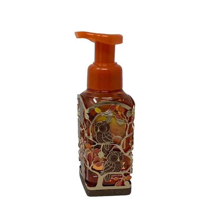 Bath & Body Works Fall Owl Tree Branches Leaves Foaming Soap Holder