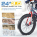 Kids Mountain Bike 24 Inch 7-Speed Shimano