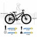 Kids Mountain Bike 24 Inch 7-Speed Shimano
